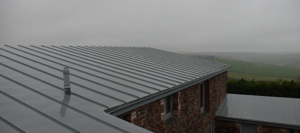 metal domestic roofline header